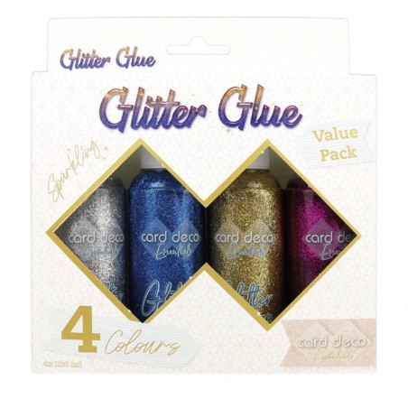 (CDEGGS003)Card Deco Essentials - Glitter Glue - Combi Box 3