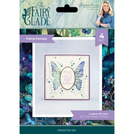 (SS-FG-MD-FLYFA)Crafter's Companion Fairy Glade Die Flying Fantasy