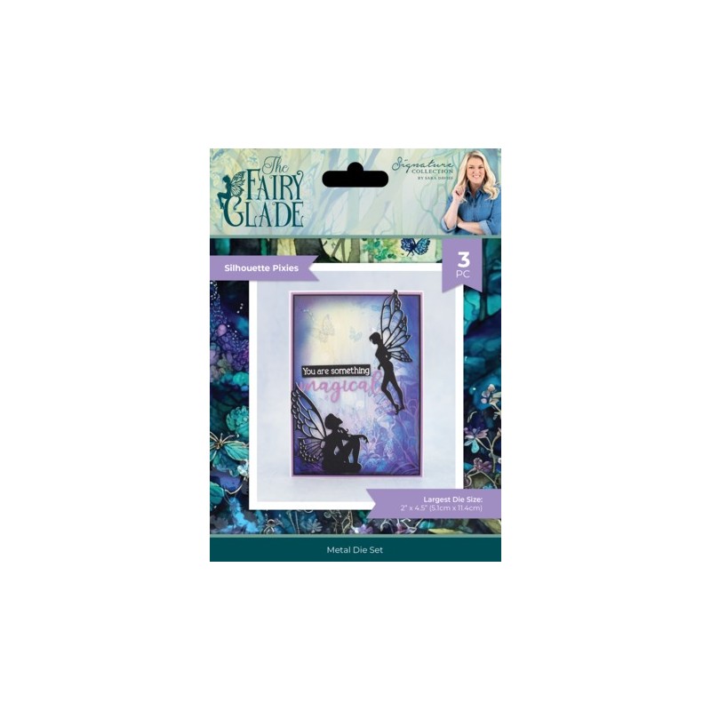 (SS-FG-MD-SILPI)Crafter's Companion Fairy Glade Die Silhouette Pixies