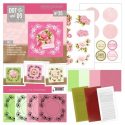 (DODOOC10035)Hobbydots on Colour 35 - Blossom Blush