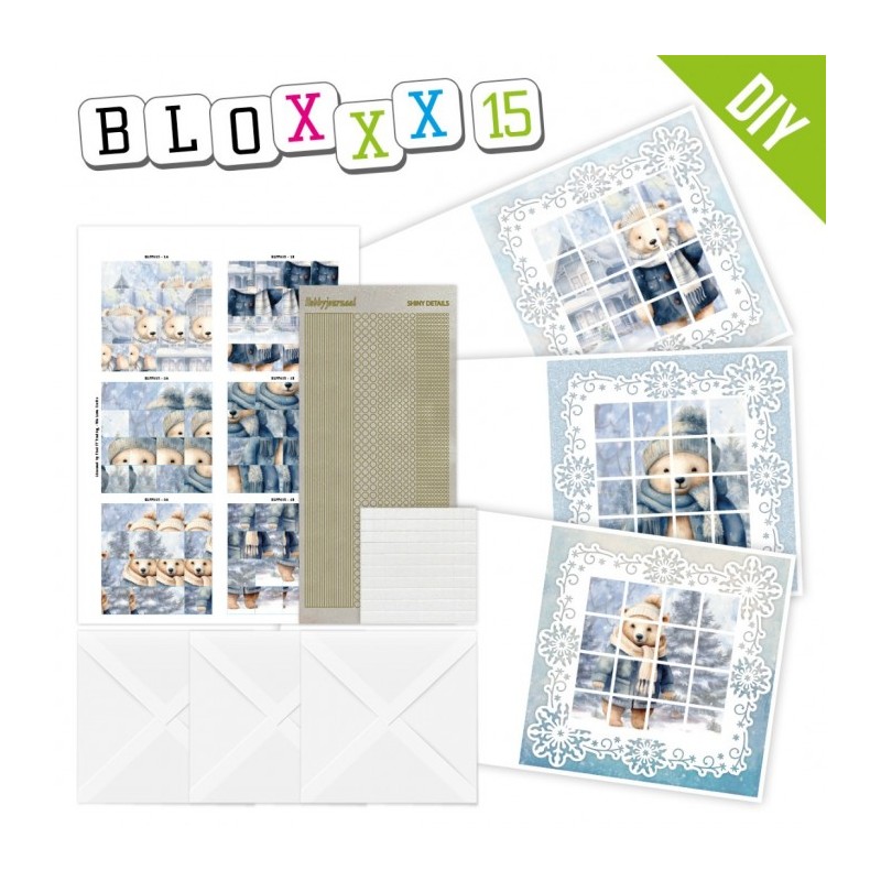 (BLPP015)Bloxxx 15 - Winter Bears