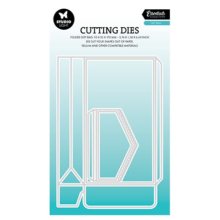 (SL-ES-CD931)Studio Light SL Cutting Die Gift bag Essentials nr.931