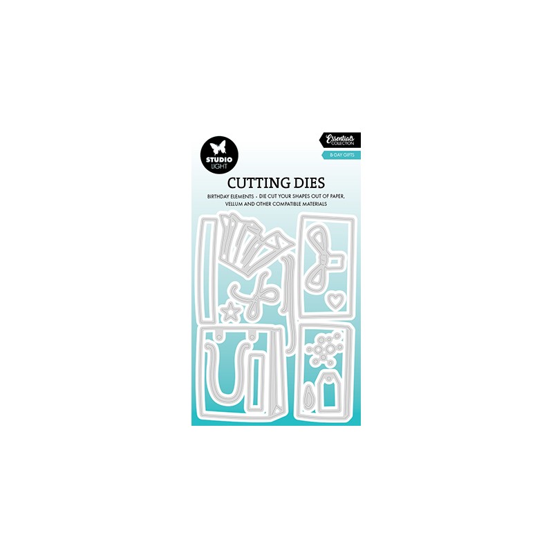 (SL-ES-CD932)Studio Light SL Cutting Die B-day gifts Essentials nr.932