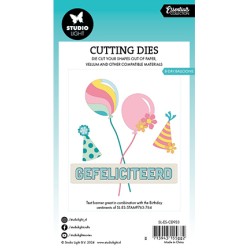 (SL-ES-CD933)Studio Light SL Cutting Die B-day balloons Essentials nr.933