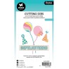 (SL-ES-CD933)Studio Light SL Cutting Die B-day balloons Essentials nr.933