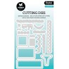 (SL-ES-CD934)Studio Light SL Cutting Die B-day cake Essentials nr.934