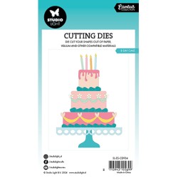 (SL-ES-CD934)Studio Light SL Cutting Die B-day cake Essentials nr.934