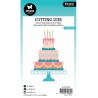 (SL-ES-CD934)Studio Light SL Cutting Die B-day cake Essentials nr.934