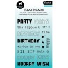 (SL-ES-STAMP763)Studio light SL Stamp Birthday texts Essentials nr.763