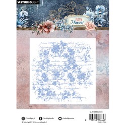 (SL-FF-STAMP770)Studio light SL Stamp Icy flowers Frozen Flowers nr.770