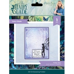 (SS-FG-3D-EF5-FAGL)Crafter's Companion 3D Embossing Folder Fairy Glade