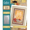 (VV-3D-EF4-RPC)Crafter's Companion Vintage Vegas 3D Embossing Folder Reverse Playing Card