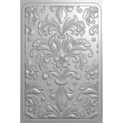 (VV-3D-EF4-RPC)Crafter's Companion Vintage Vegas 3D Embossing Folder Reverse Playing Card