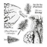 (SD-DEWN-STP-BOWN)Crafter's Companion Double Exposure Wild Nature Clear Stamps Be One with Nature