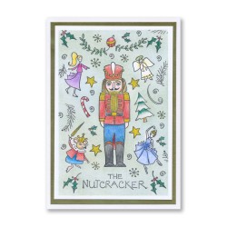 (STA-CH-12041-A5)Claritystamp The Nutcracker Barbara