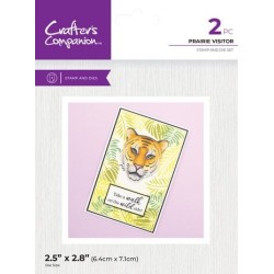 (CC-STD-PRVI)Crafter's Companion Outline Stamp & Die Outline Stamp & Die Prairie Visitor