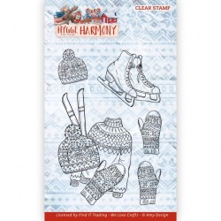 (ADCS10089)Clear Stamps - Amy Design - Hygge Harmony - Winter Sports