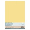 (LKK-A4101)Linen Cardstock - A4 - Zachtgeel