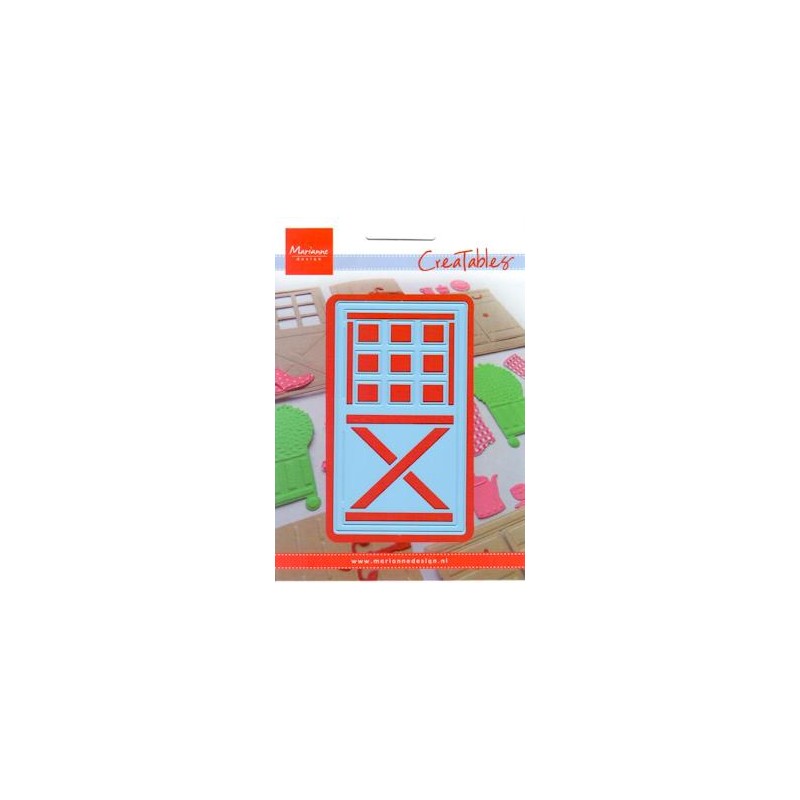 (LR0313)Creatables stencil stable door