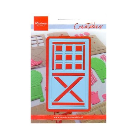 (LR0313)Creatables stencil stable door