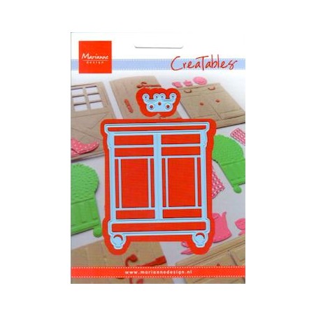 (LR0314)Creatables stencil sweet cabinet