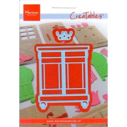 (LR0314)Creatables stencil sweet cabinet