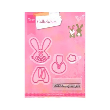 (COL1354)Collectables set lapin