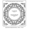 (TP3318E)EMBOSSING EasyEmboss Ornate Circle Frame - 6