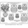 (TP3323E)EMBOSSING EasyEmboss OWLS - 3