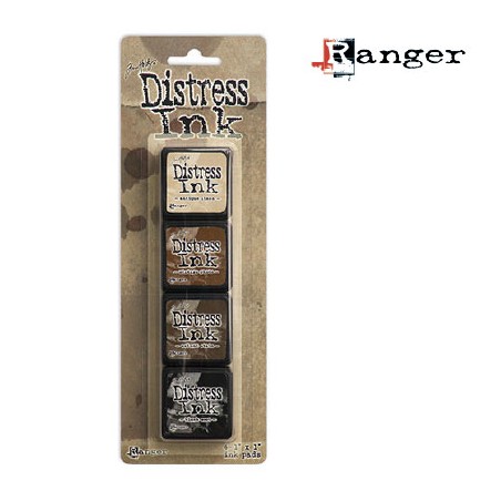 (TDPK40330)Tim Holtz distress mini ink kit 3