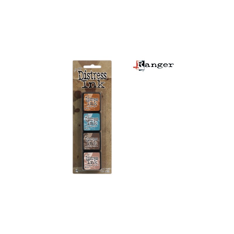 (TDPK40361)Tim Holtz distress mini ink kit 6(TDPK40361)Tim Holtz