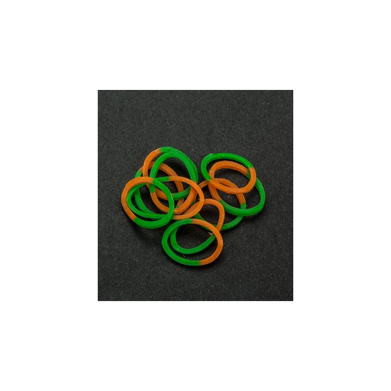 (6200/0833)Band It 600 Gummibänder Green/Orange