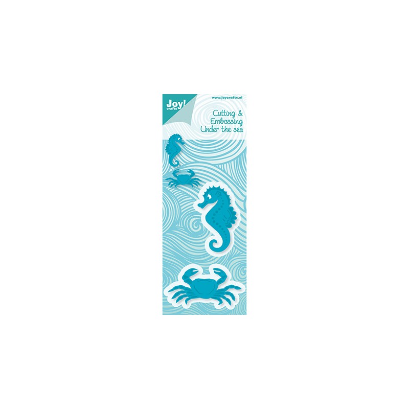 (6002/0328)Cutting & Embossing stencil Under the sea