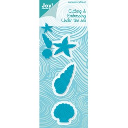 (6002/0329)Cutting & Embossing stencil Under the sea