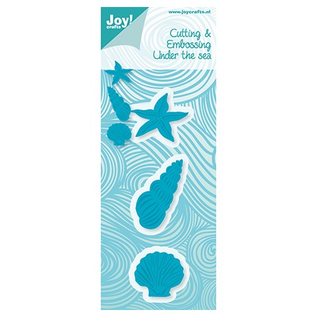 (6002/0329)Cutting & Embossing stencil Under the sea