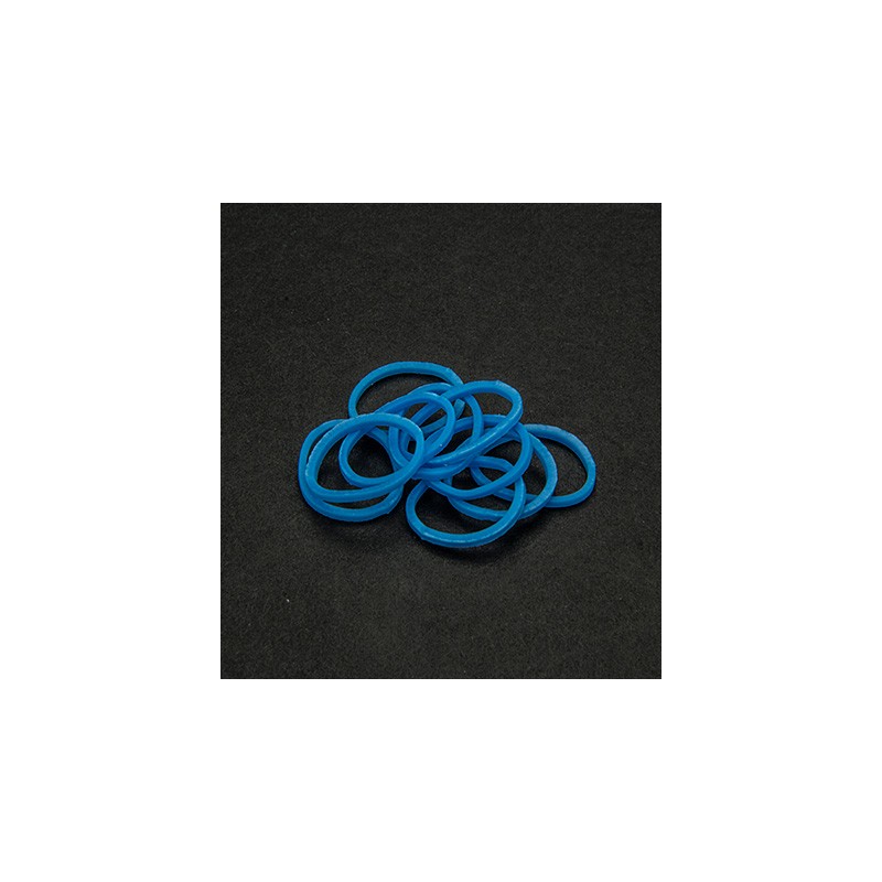 (6200/0850)Band It 600 Gummibänder Neon Blue