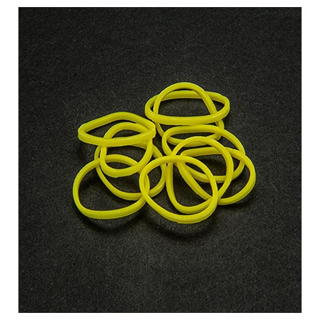 (6200/0852)Band It 600 Gummibänder Neon Yellow