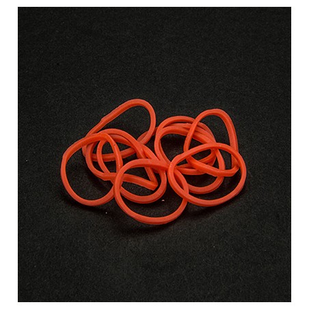 (6200/0854)Band-it - sachet élastiques 600 pièces Neon orange