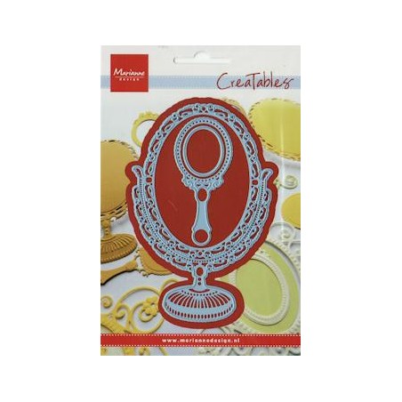 (LR0321)Creatables stencil vintage mirror