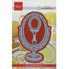 (LR0321)Creatables stencil vintage mirror