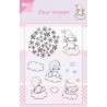 (6410/0320)Clear stamp ours en hiver