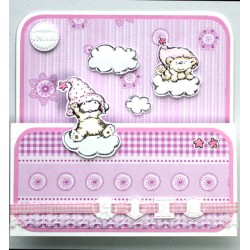 (6410/0320)Clear stamp ours en hiver