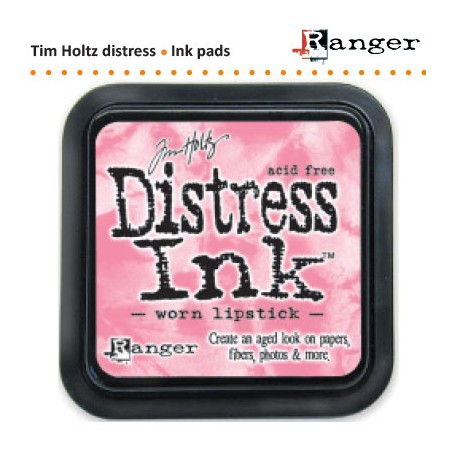 (TIM21513)Distress Ink Pad worn lipstick