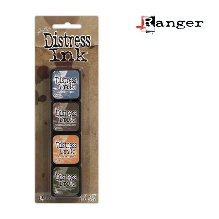 (TDPK40392)Tim Holtz distress mini ink kit 9