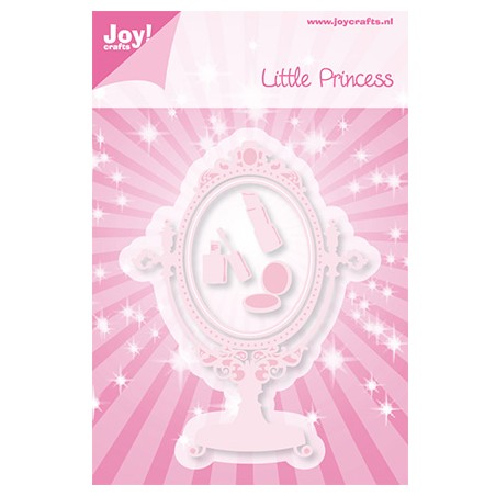 (6002/0342)Cutting & Embossing stencil mirror with makeup