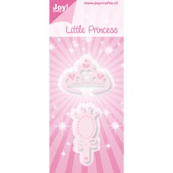 (6002/0353)Cutting & Embossing stencil tiara and mirror