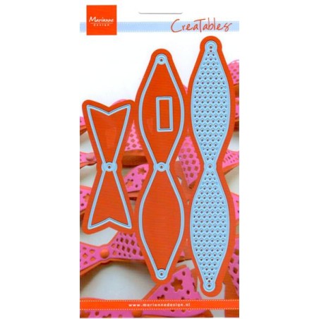 (LR0325)Creatables stencil bow large