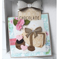 (LR0325)Creatables stencil bow large