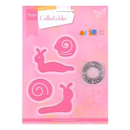 (COL1364)Collectables set snail