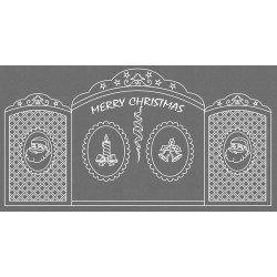 (TP3333E)EMBOSSING EasyEmboss Christmas Gate Card - 1